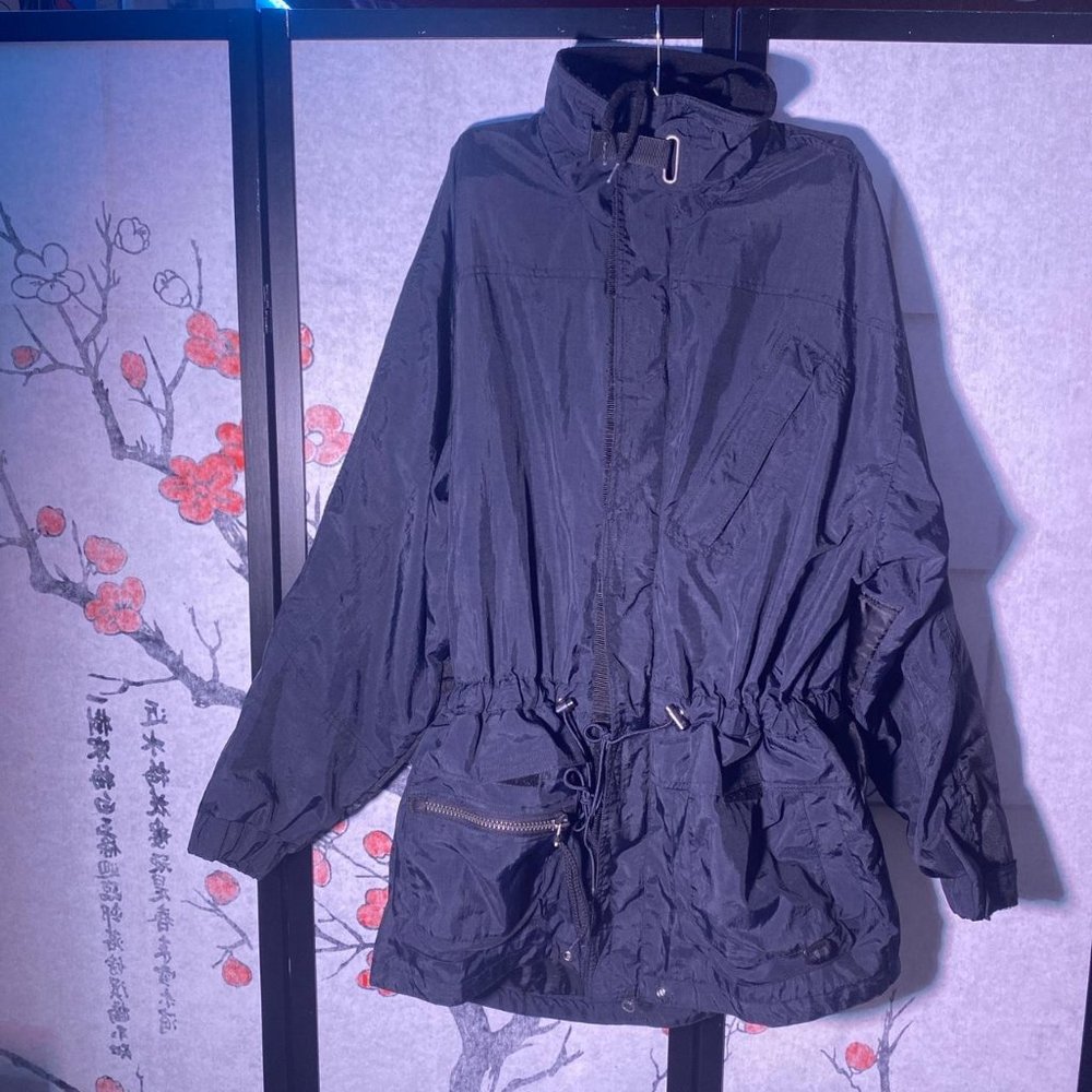 Black Dot Board Wear Jacket